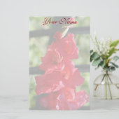 Papeterie Gladiola rouge stationnaire (Debout devant)