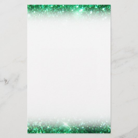 Papeterie Glitzy Green (Devant)