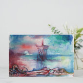 PAPETERIE GNOMON ET DAME DU LAC (Debout devant)