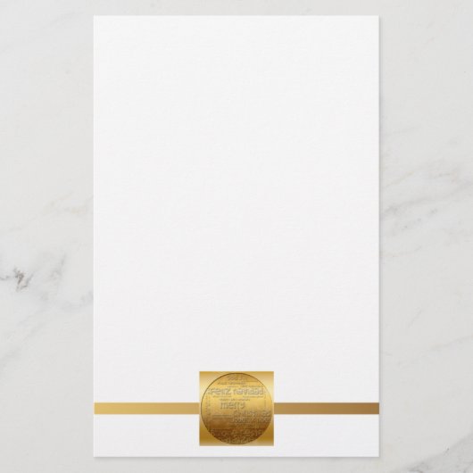 Papeterie Gold International Christmas Navidad Stationery (Devant)