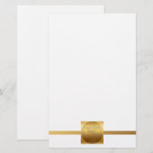 Papeterie Gold International Christmas Navidad Stationery (Devant / Derrière)