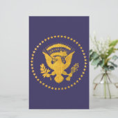 Papeterie Gold Presidential (Debout devant)