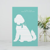 Papeterie Goldendoodle Chien Chien Puppy Labradoodle (Debout devant)
