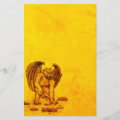 Papeterie Golem Gargoyle (Dos)