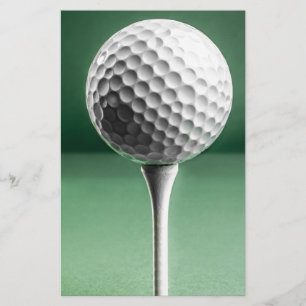 Papeterie Golf Ball on Tee