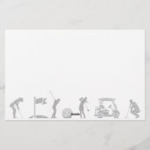 Papeterie Golfing Journey : Du thé au vert (Dos)