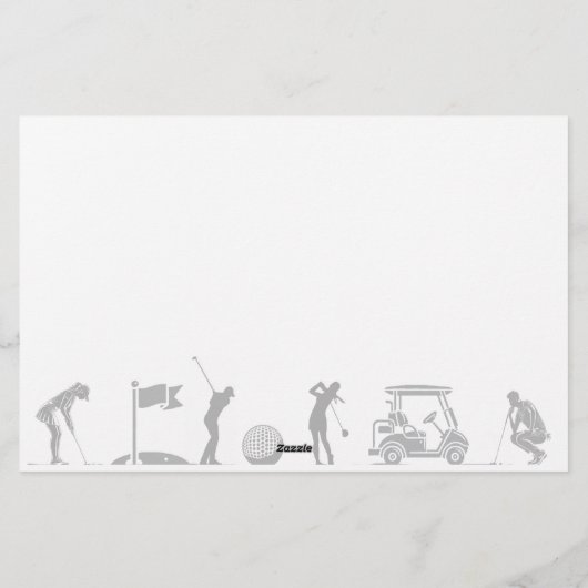 Papeterie Golfing Journey : Du thé au vert (Dos)