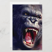 Papeterie Gorille qui crie (Devant / Derrière)