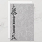 Papeterie gothique affligée d'élégance grunge (Devant / Derrière)