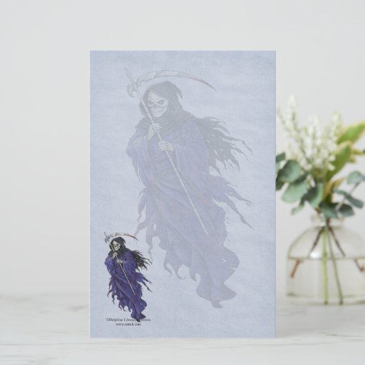 Papeterie gothique de Faucheuse de La (Debout devant)