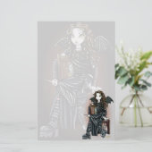 Papeterie gothique de fée de fille d'école "de (Debout devant)