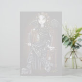 Papeterie gothique de fée de fille d'école "de (Debout devant)