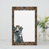 Papeterie gothique de fée de papillon de couture (Debout devant)