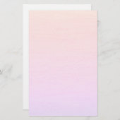 Papeterie Gradient en pastel (Devant / Derrière)