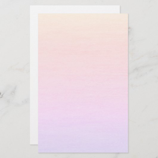 Papeterie Gradient en pastel (Devant / Derrière)
