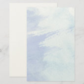 Papeterie grand arrière - plan aquarelle - peintures aquarel (Devant / Derrière)