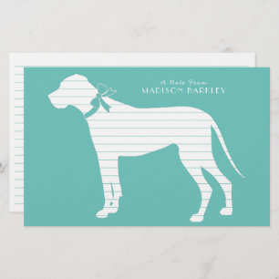 Papeterie Grand Chien Danois Chien Chien Chien Chien Chien C