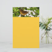 Papeterie Grand Fritillaire en éperon sur le Laurel de monta (Debout devant)