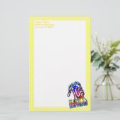 Papeterie Grande Dane Slop se produit un UC brillant (Debout devant)