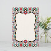 Papeterie Graphique des crânes de sucre (Debout devant)