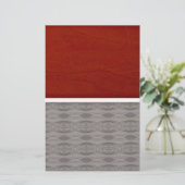 Papeterie Graphique rouge et gris (Debout devant)