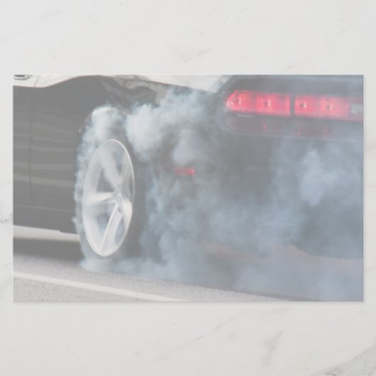 Papeterie Gravure de voiture noire (Devant)