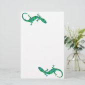 Papeterie Green Gecko (Debout devant)