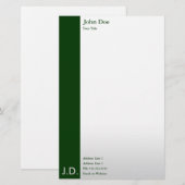 Papeterie greens professionnels (Devant / Derrière)