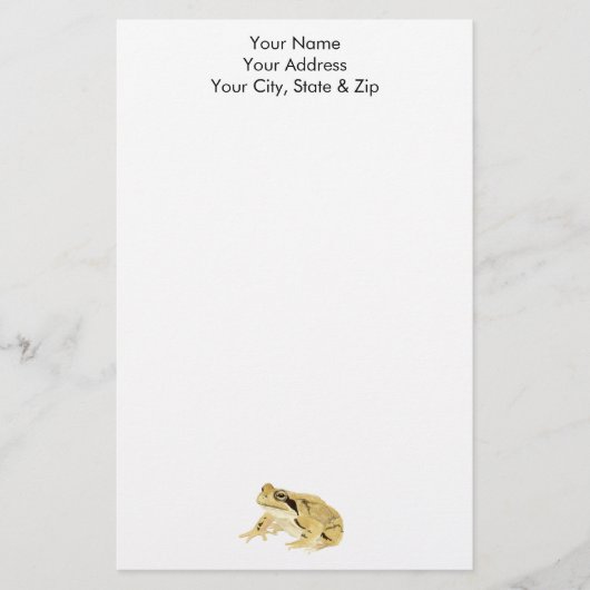 Papeterie Grenouille à bois (Devant)