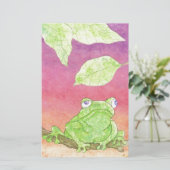 Papeterie grenouille mignonne (Debout devant)