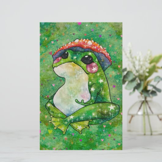 Papeterie Grenouille nommée Clover (Debout devant)