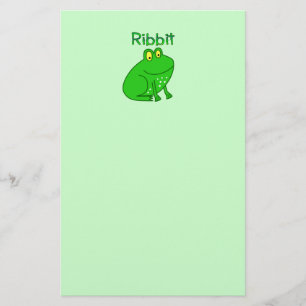 Papeterie Grenouille Ribbit