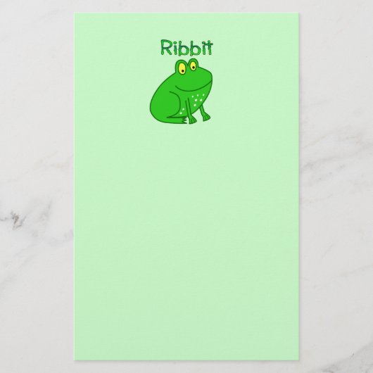 Papeterie Grenouille Ribbit (Devant)