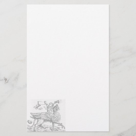 Papeterie Griffin / Papier gothique Griffin (Devant)