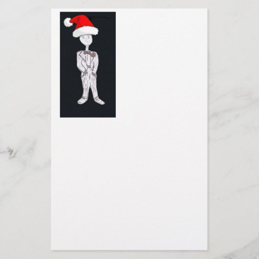 Papeterie Groom de Noël (Devant)