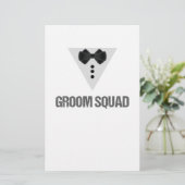 Papeterie Groom Squad (Debout devant)