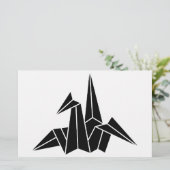 Papeterie Grue en papier (Debout devant)