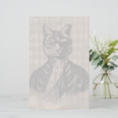 Papeterie Grunge de chat de harlequin (Debout devant)