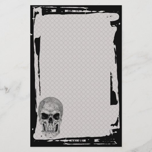 Papeterie grunge de Goth de barrière de maillon de (Devant)