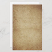 Papeterie Grunge Old Vintage Parchment (Devant / Derrière)