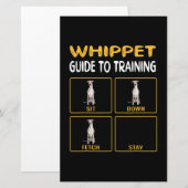 Papeterie guide blanc pour l'entraînement de l'obéissance ch (Devant / Derrière)