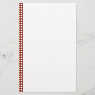 Papeterie Guingan rouge et blanc