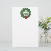 Papeterie Guirlande de Joyeux Noël (Debout devant)