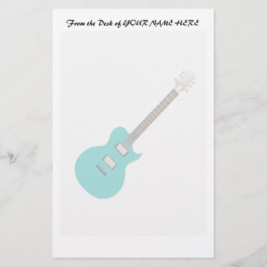 Papeterie guitare électrique turquoise.png (Devant)