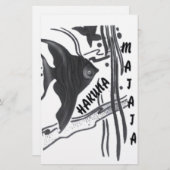 Papeterie Hakuna Matata Fish Art Imprimer (Devant / Derrière)