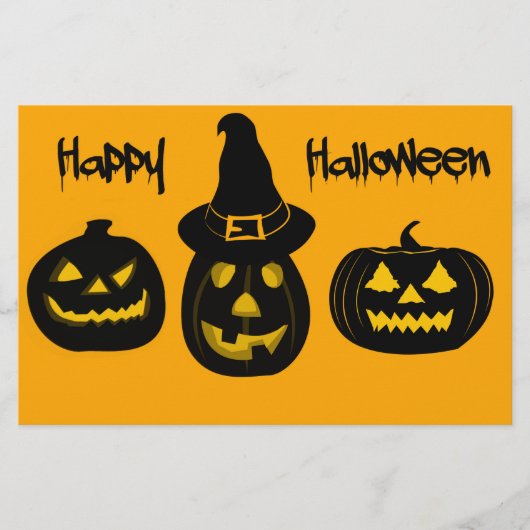 Papeterie Halloween 3 (Devant)