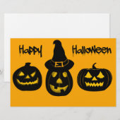 Papeterie Halloween 3 (Devant / Derrière)