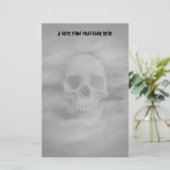 Papeterie Halloween crâne fantôme d'horreur (Debout devant)