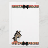 Papeterie Halloween d'automne (Devant / Derrière)