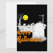 Papeterie Halloween do-it-yourself (Devant / Derrière)